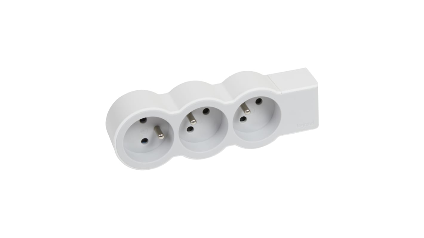 Legrand 3 Socket Type E - French Extension Lead