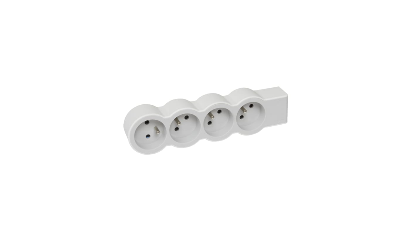 Legrand 4 Socket Type E - French Extension Lead