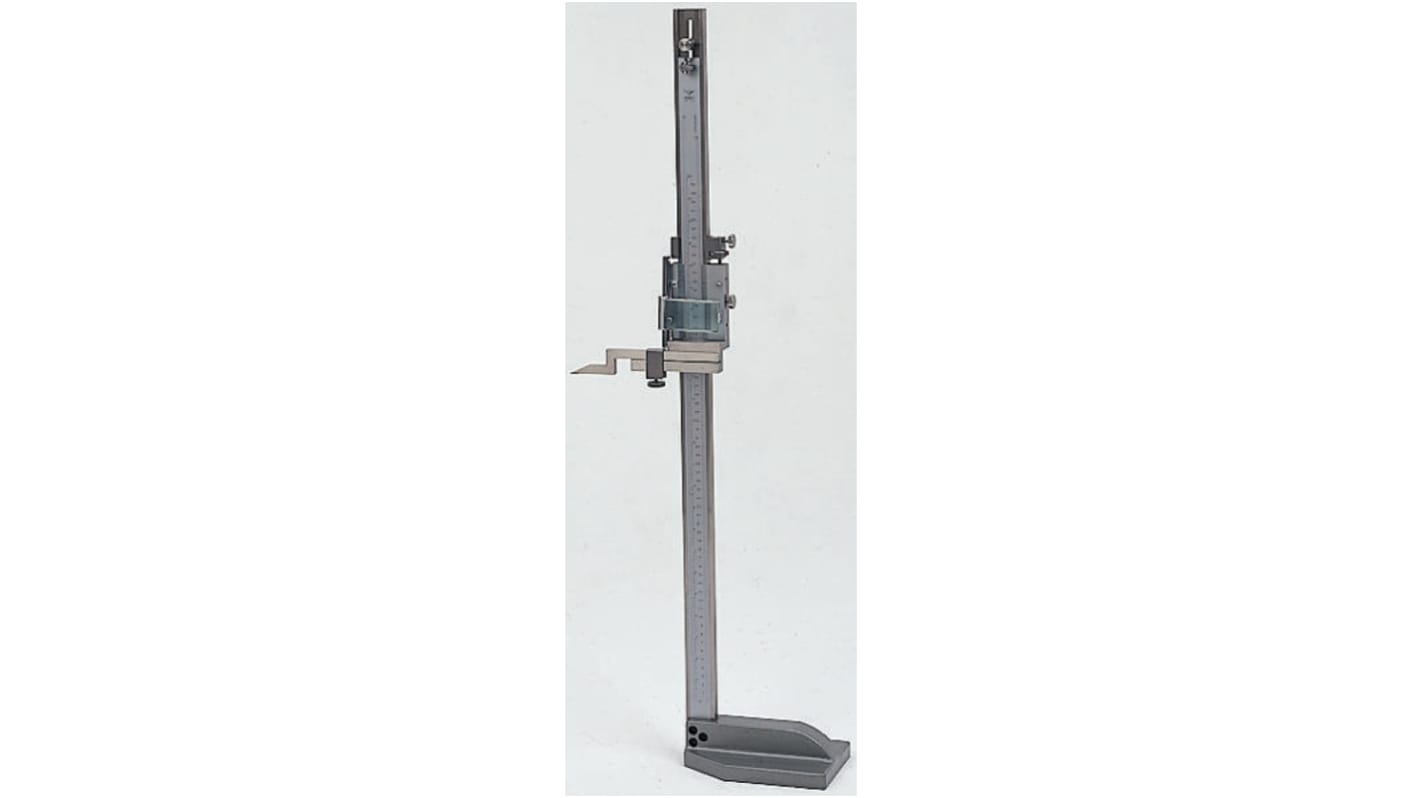 Misuratore di altezza RS PRO, , Imperiale/Metrico, max 600mm, ±0,06 mm, display