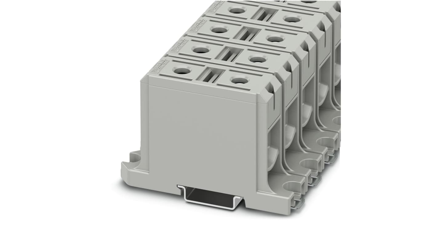 Phoenix Contact 1086475 UBAL 95 Series Grey, 16mm², Single-Level, Screw Termination