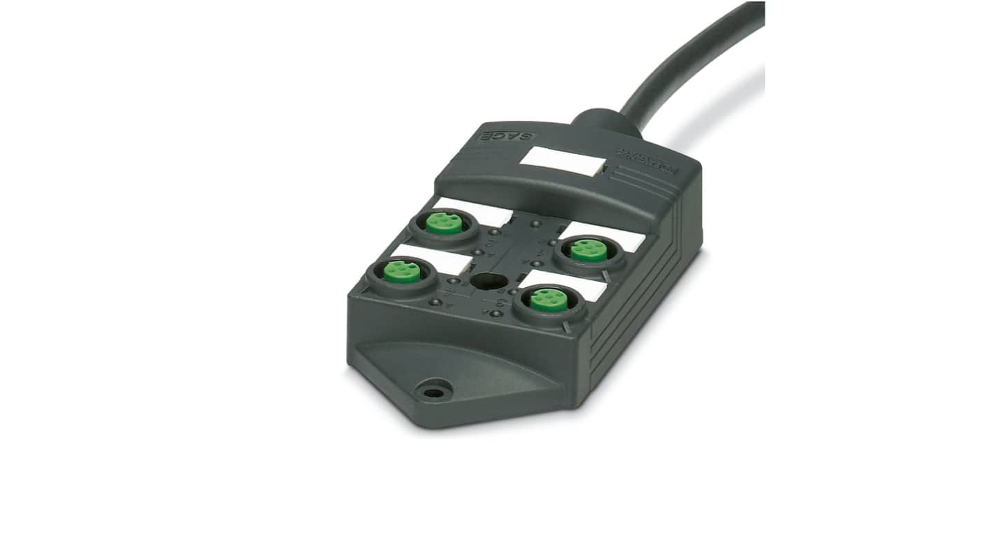 Phoenix Contact I/O module, M12, 4 port