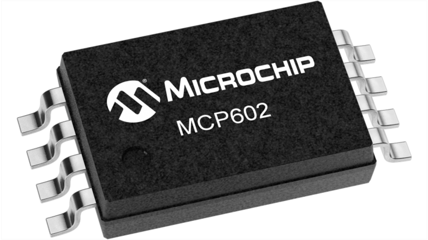 Amplificateur opérationnel Microchip, montage CMS, alim. Simple, SOIC Ampli-op CMOS 8 broches