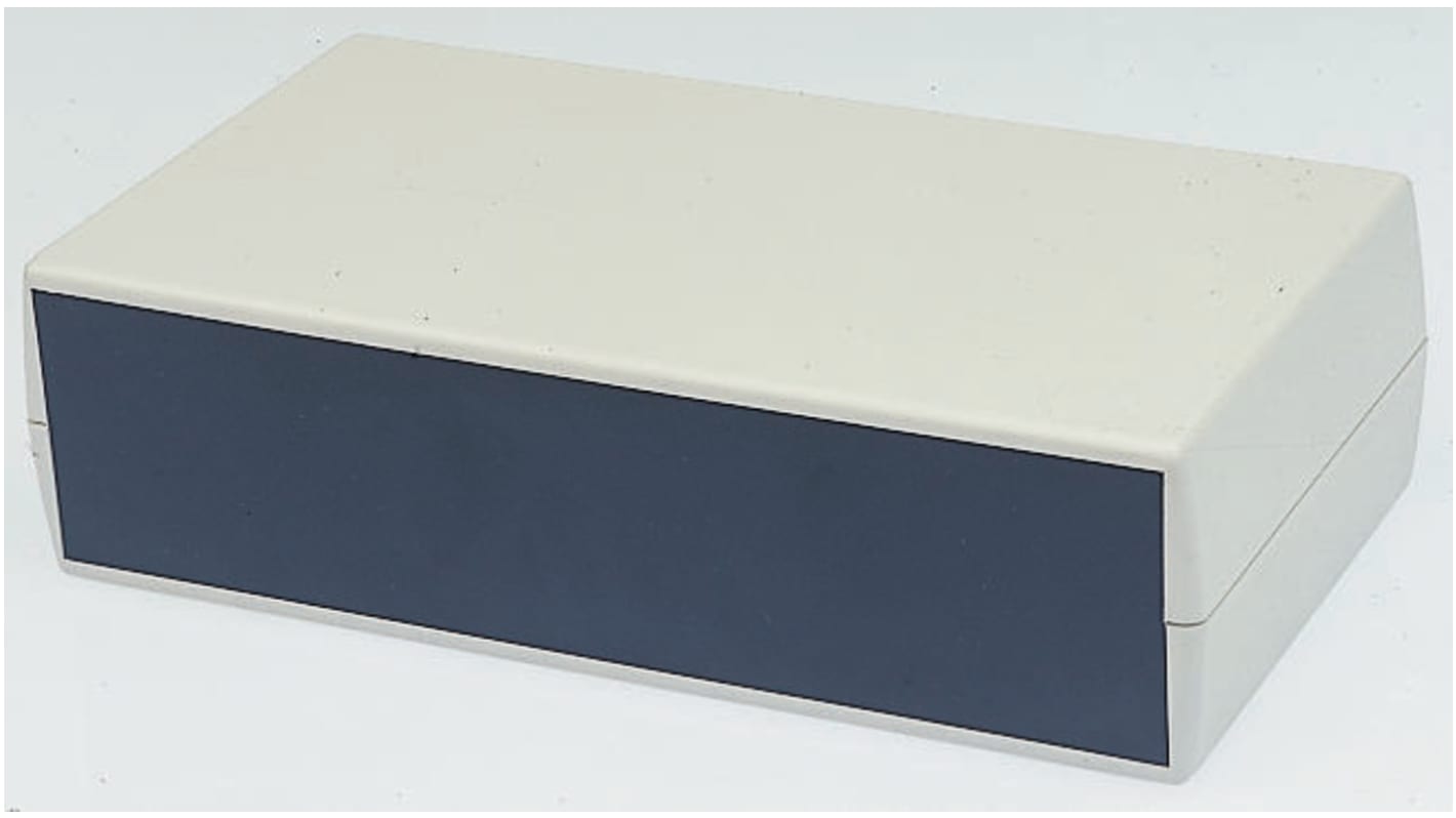 Pactec LH White ABS Enclosure, 105 x 205 x 55mm