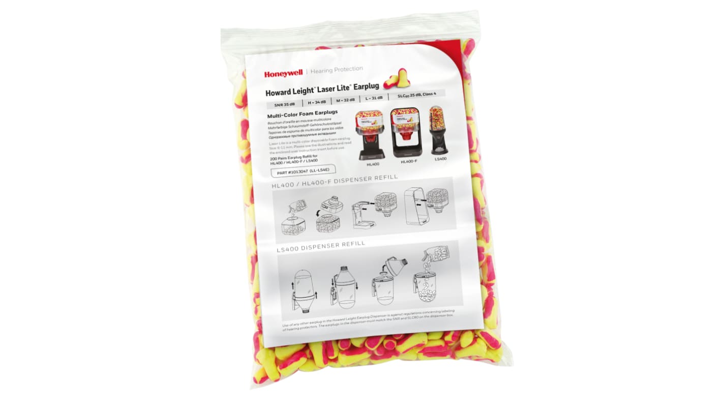 Honeywell Safety 一次性无线耳塞, 信噪比35dB, LS-400系列
