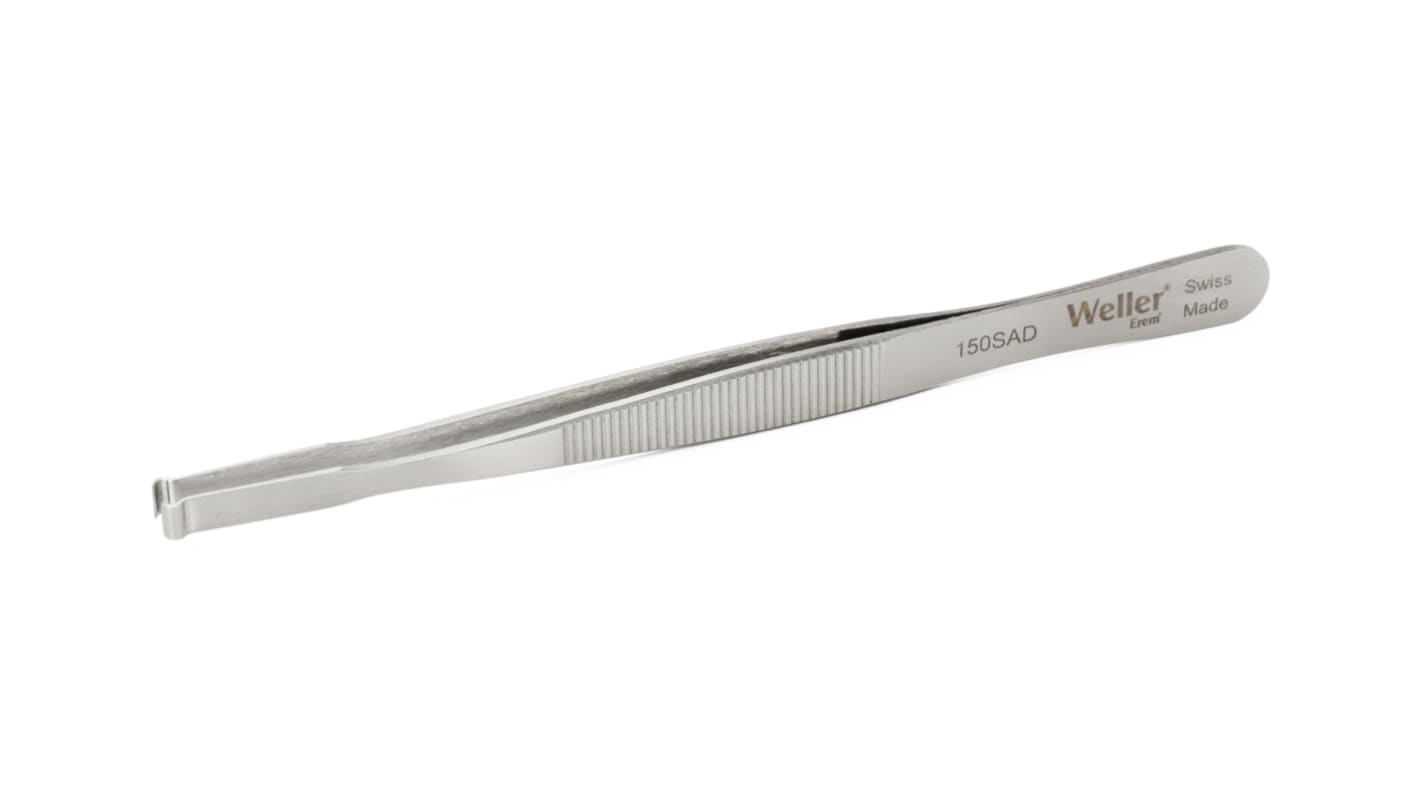 Erem 120 mm, Stainless Steel, Rounded, Tweezers