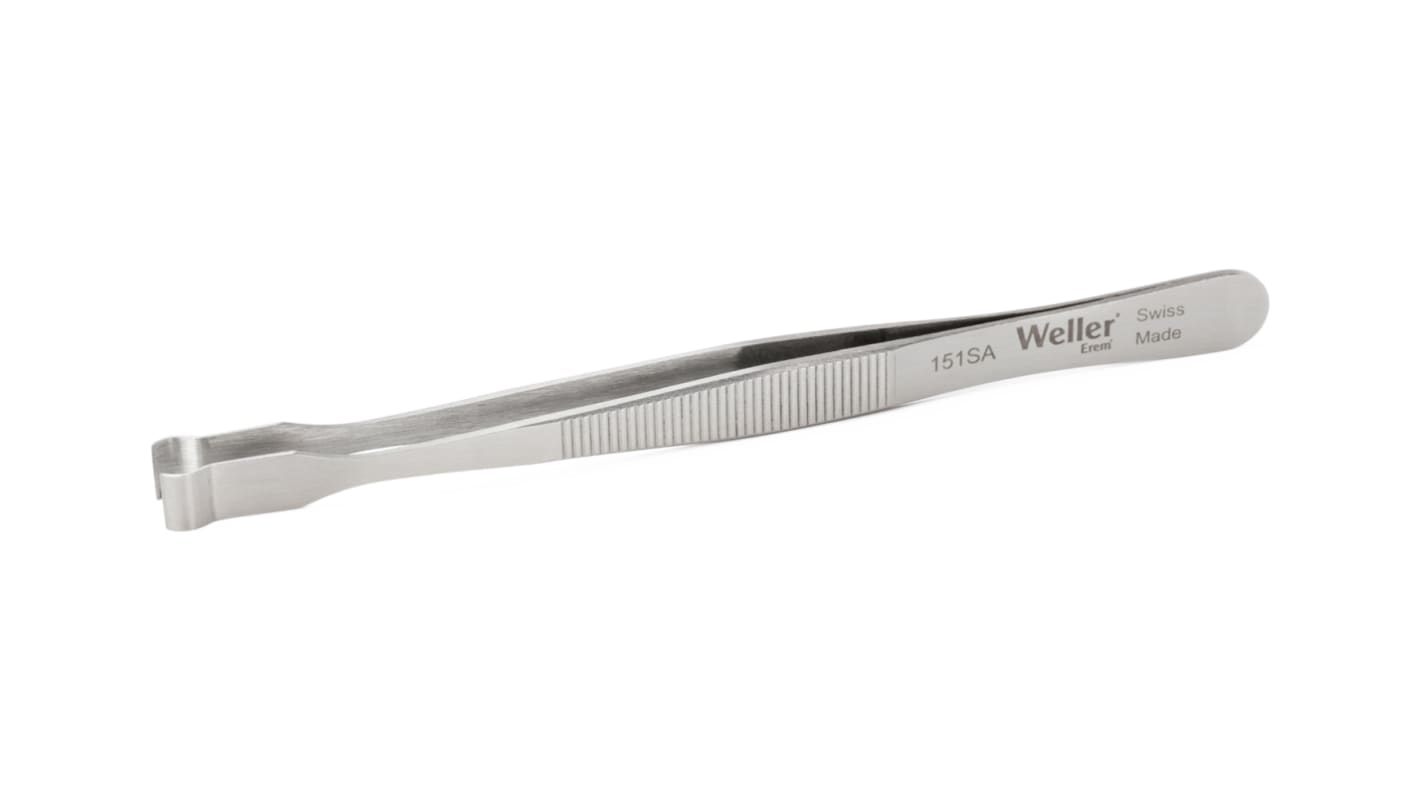 Erem 120 mm, Stainless Steel, Rounded, Tweezers