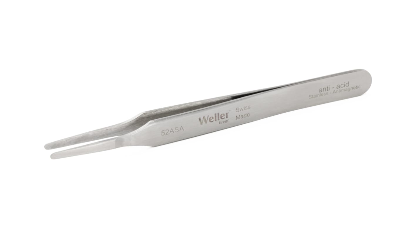 Erem 120 mm, Stainless Steel, Rounded, Tweezers