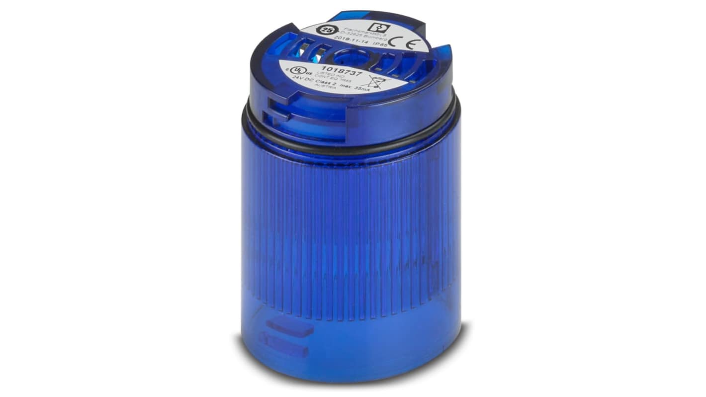 Elemento luminoso Phoenix Contact PSD, LED, Azul, alim. 24 V