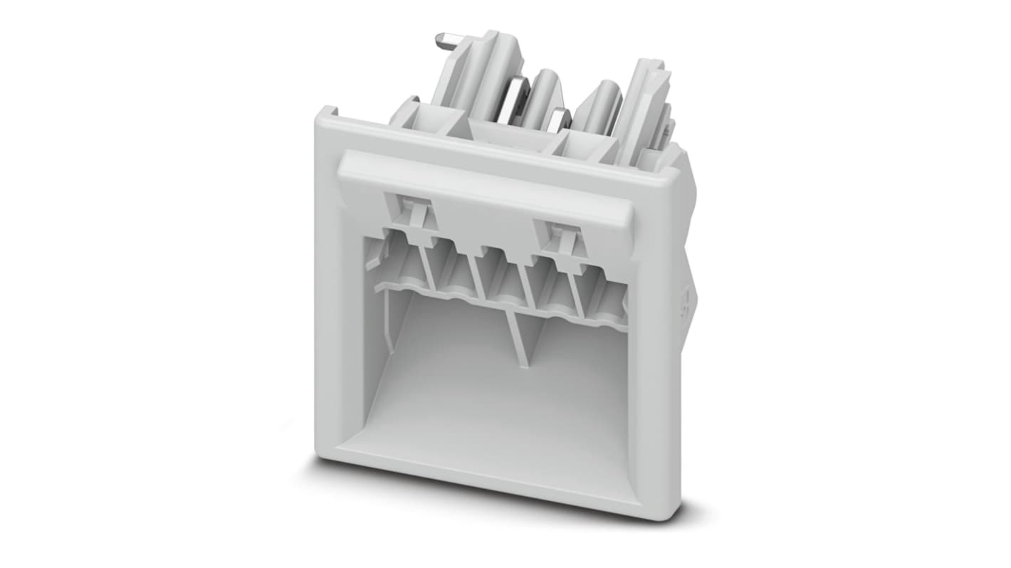 Phoenix Contact, 3.5mm Pitch, ICC25, 5 Way, Pluggable Terminal Block, Header, Through Hole, Solder Termination, 1084018