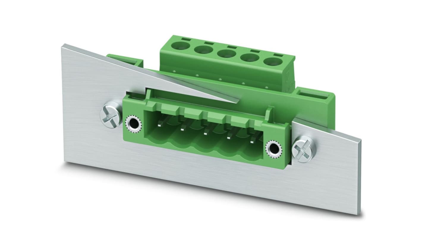 Phoenix Contact, DFK-MSTB Male Plug, 5.08mm Pitch, 5 Way, 1 Row Side Entry