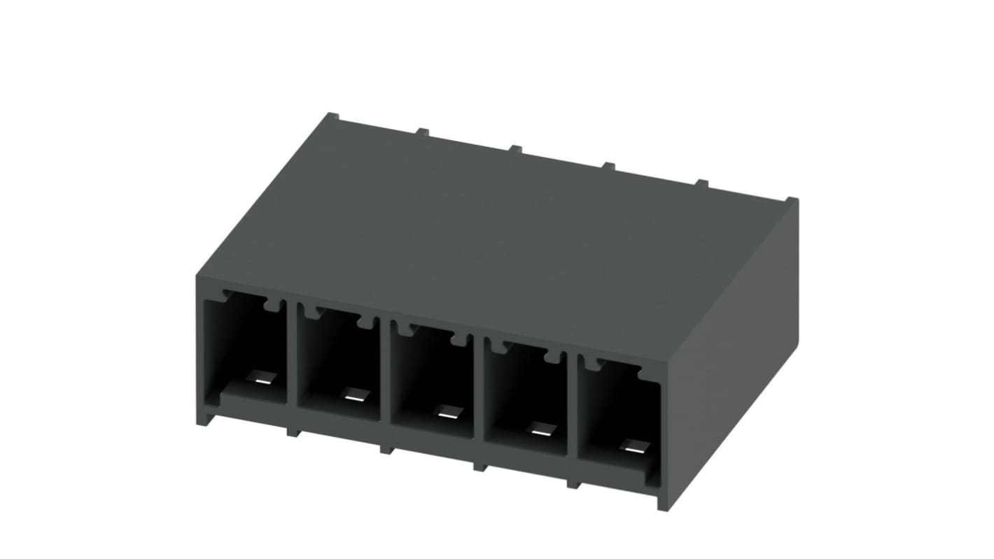 Phoenix Contact, 7.62mm Pitch, 5 Way, Pluggable Terminal Block, Header, 1190492