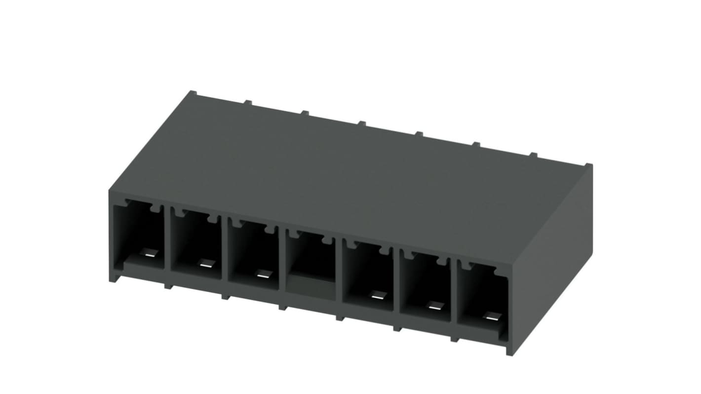 Phoenix Contact, 7.62mm Pitch, 6 Way, Pluggable Terminal Block, Header, 1190541