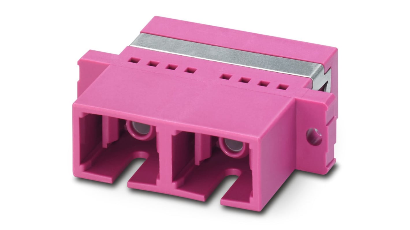 Phoenix Contact 1208085 SC Multimode Fibre Optic Adapter