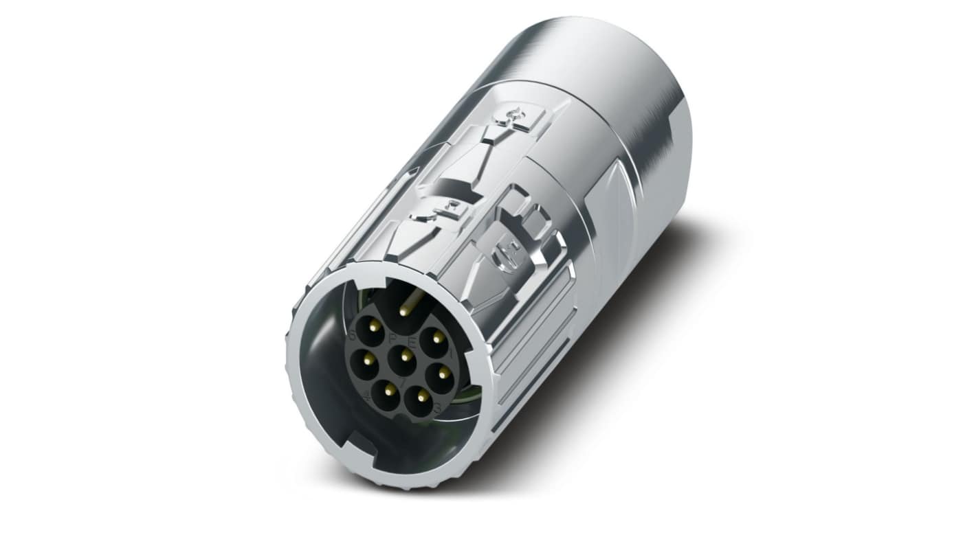 Phoenix Contact Circular Connector, 8 Contacts, Cable Mount, M17 Connector, Plug, IP67, IP68, M17 PRO Series
