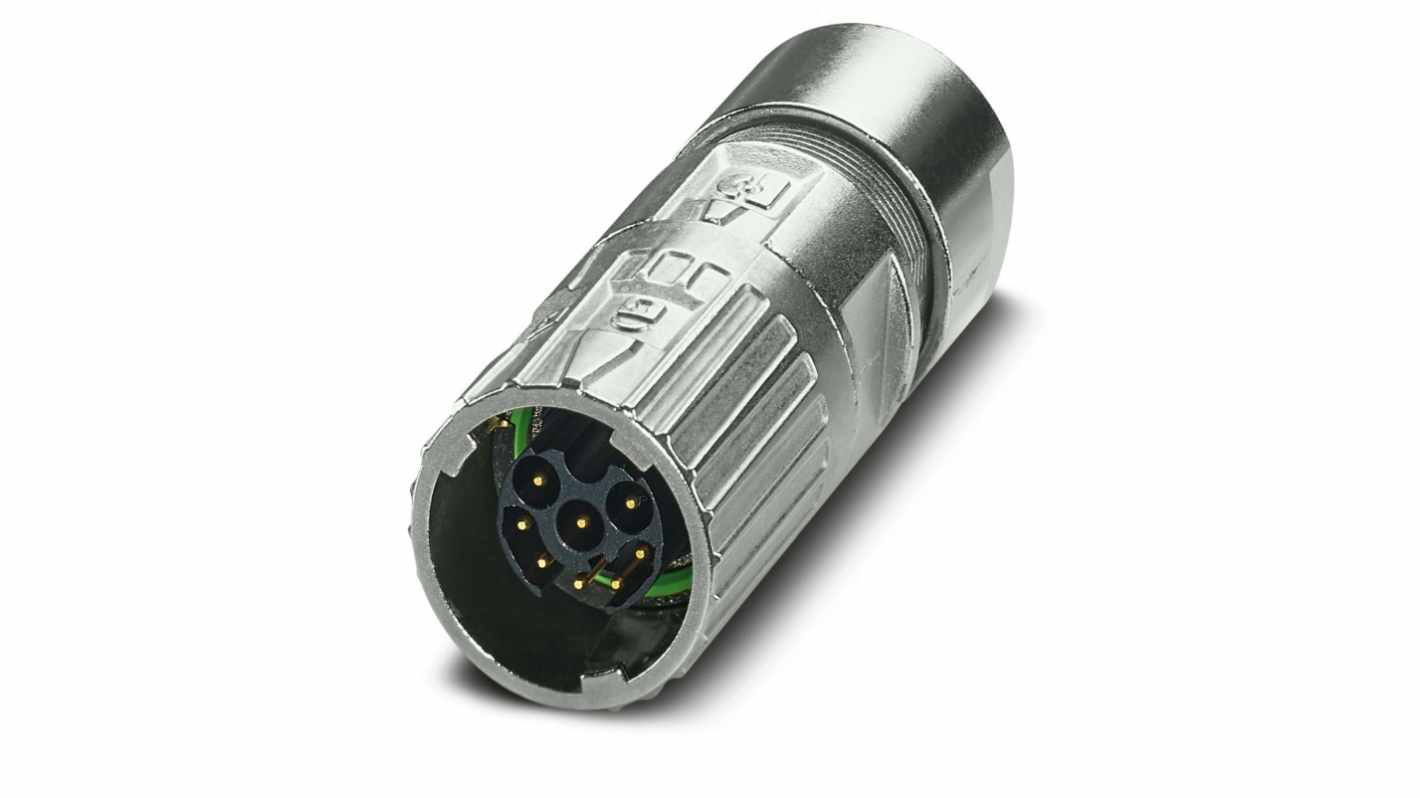 Phoenix Contact Circular Connector, 8 Contacts, Cable Mount, M17 Connector, Plug, IP67, IP68, M17 PRO Series