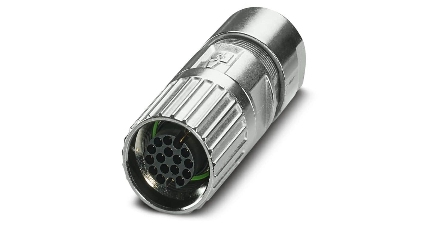 Phoenix Contact Circular Connector, 17 Contacts, Cable Mount, M17 Connector, Plug, IP67, IP68, M17 PRO Series