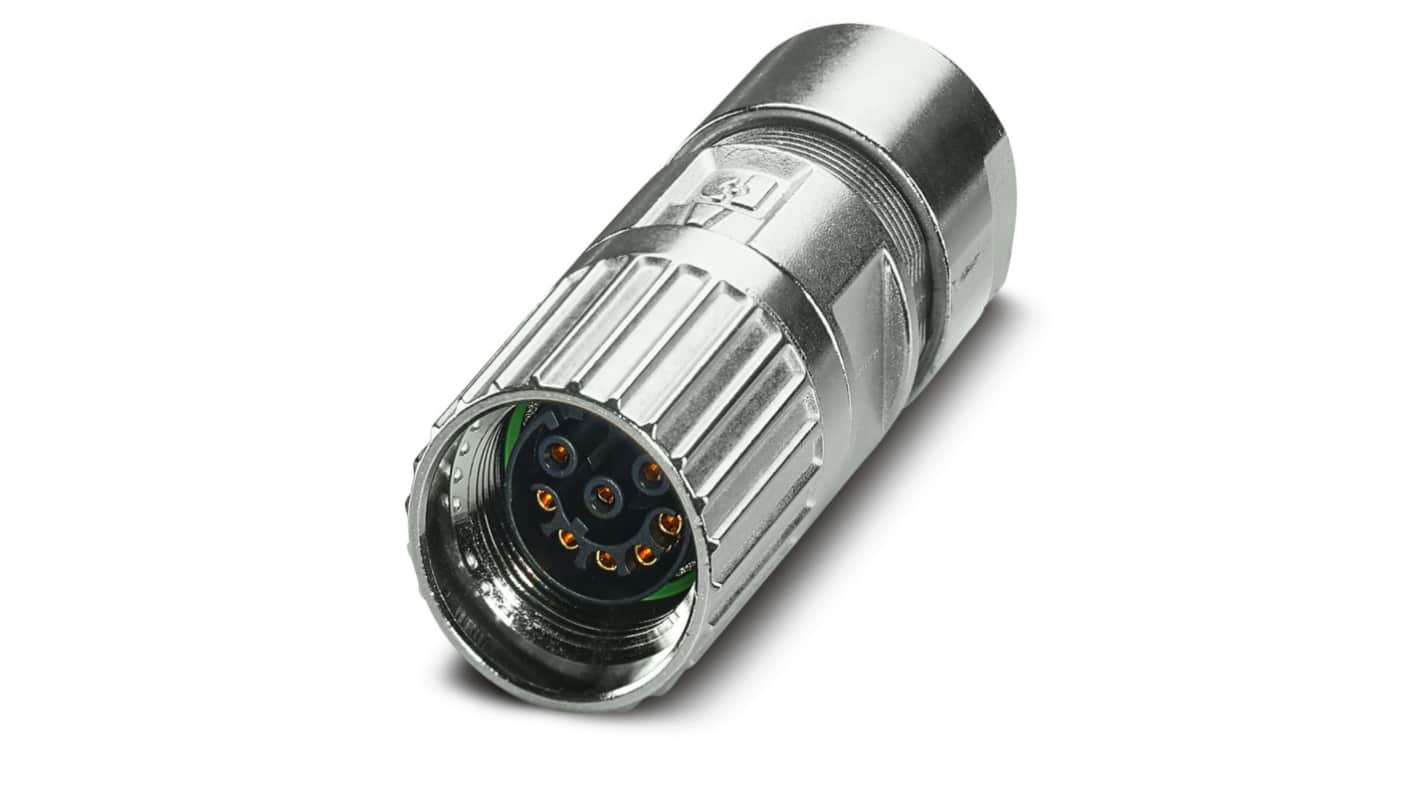 Phoenix Contact Circular Connector, 8 Contacts, Cable Mount, M17 Connector, Socket, IP67, IP68, M17 PRO Series