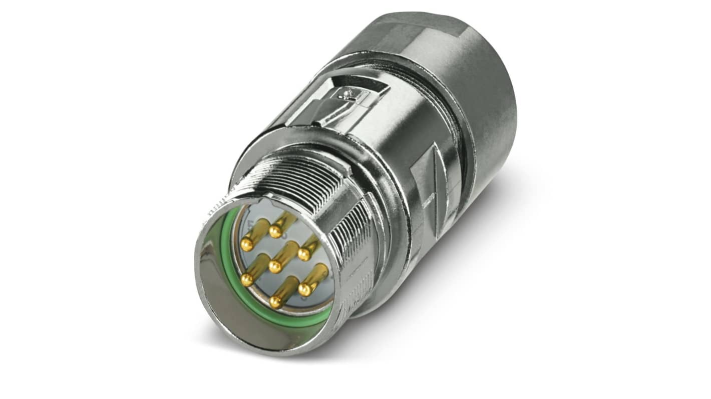 Phoenix Contact Circular Connector, 7 Contacts, Cable Mount, M23 Connector, Plug