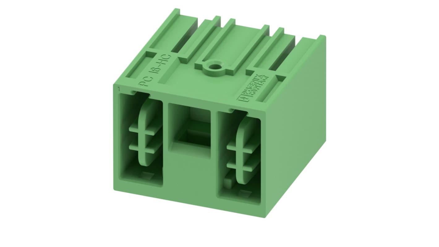 Phoenix Contact, 5.08mm Pitch, 4 Way, Pluggable Terminal Block, Header, 1716857