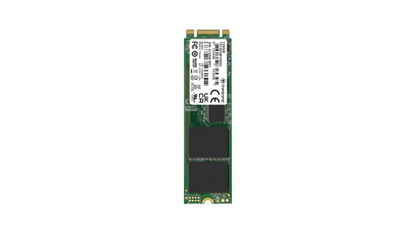 Transcend MTS800I M.2 128 GB Internal SSD Hard Drive