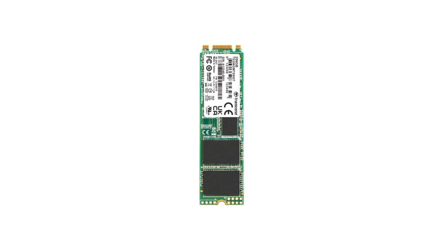 Transcend MTS952T-I M.2 256 GB Internal SSD Hard Drive