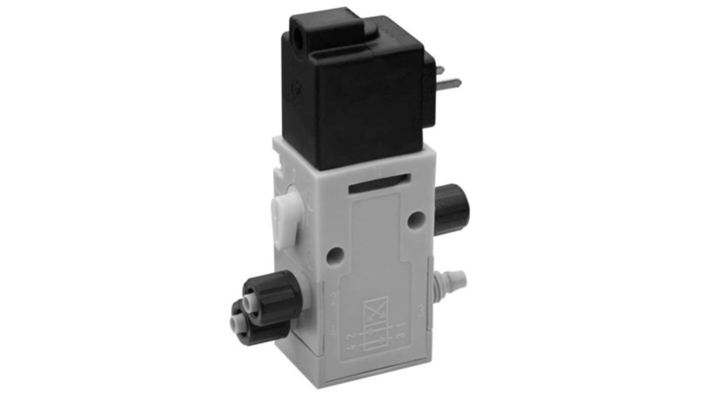 EMERSON – AVENTICS 气动电磁阀, 24V 直流线圈, 汇流板安装, 4/2通道, 最大200L/min