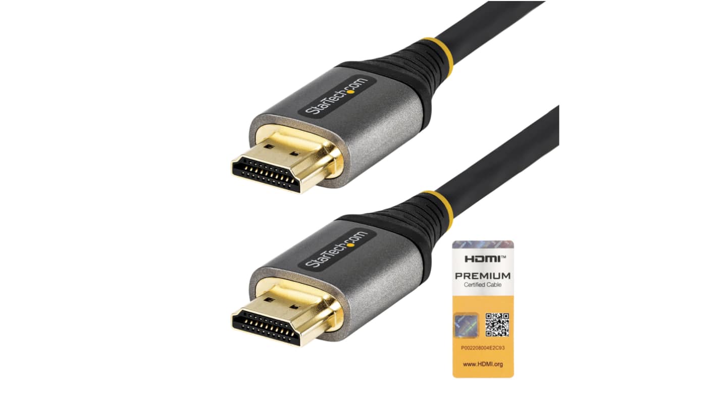 StarTech.com HDMI 2.0, 2m Male HDMI to Male HDMI Premium High Speed 4K @ 60Hz