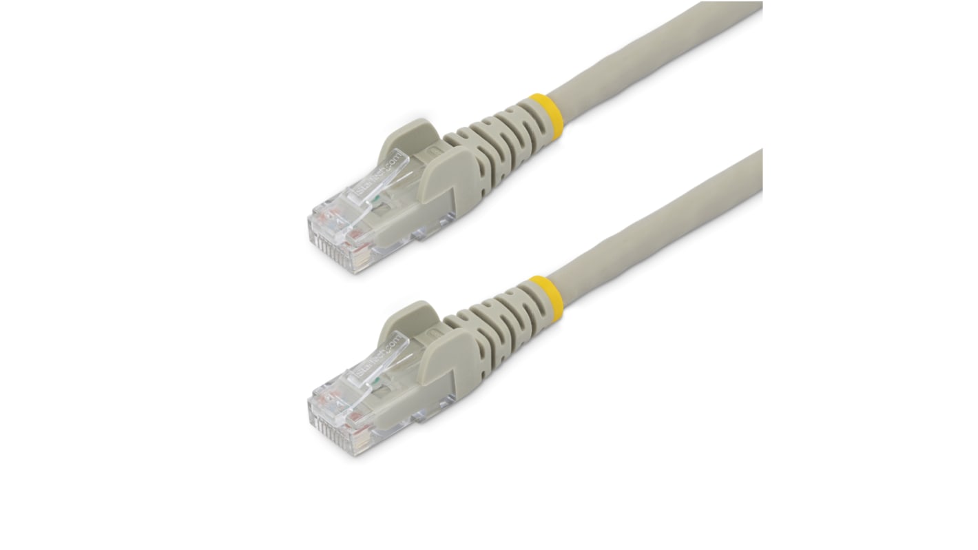 StarTech.com Ethernetkabel Cat.6, 15m, Weiß Patchkabel, A RJ45 U/UTP Stecker, B RJ45, LSZH