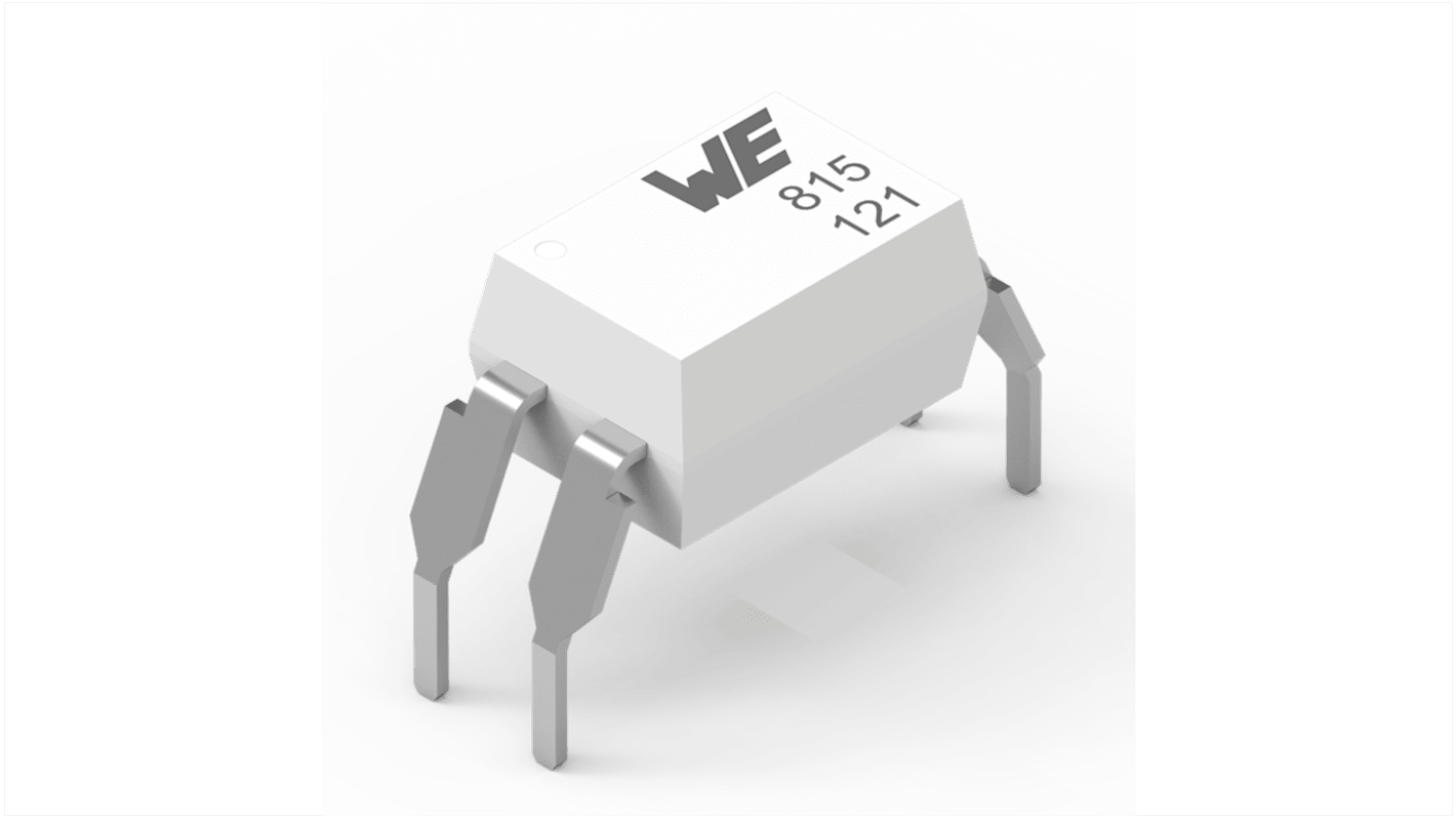 Wurth Elektronik, 141815141010 Photodarlington Output Optocoupler, 4-Pin DIP