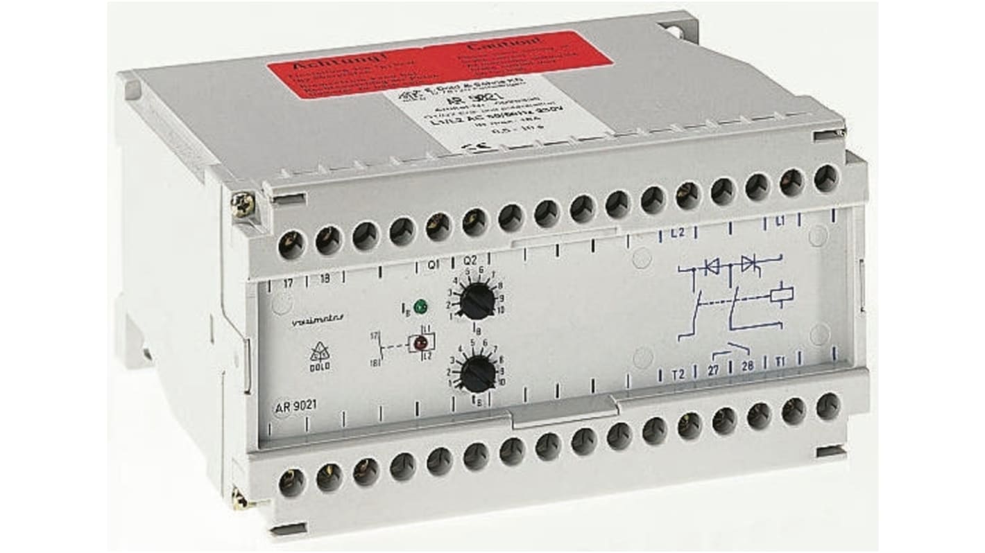 Módulo de freno Dold AR9021 16A AC50/60Hz400V 20s Trifásico, 4 kW, 400 V ac