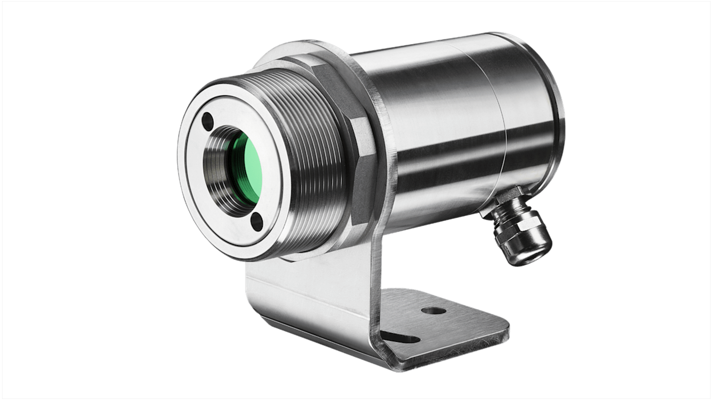 Rs-Online Sensore di temperatura IR Optris temperatura +50°C → +1800°C Doppio puntatore laser Analogico digitale cavo da 3m