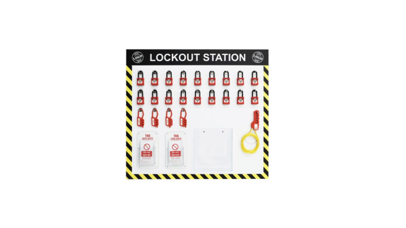 Spectrum Industrial 17 Padlock Lockout Station