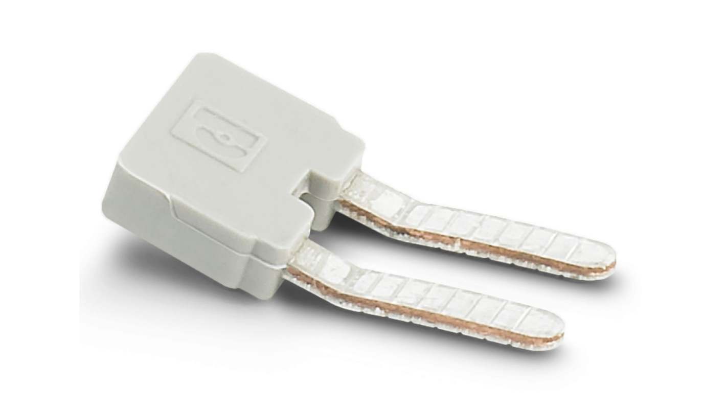 Phoenix Contact, EBP 2- 5 (VPE 500) Insertion Bridge for use with Connectors With 5.0 mm or 5.08 mm Pitch