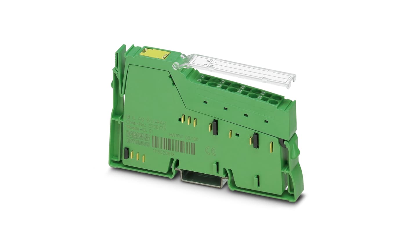 Phoenix Contact IB IL AO 2/UI-PAC Series Terminal, Analogue