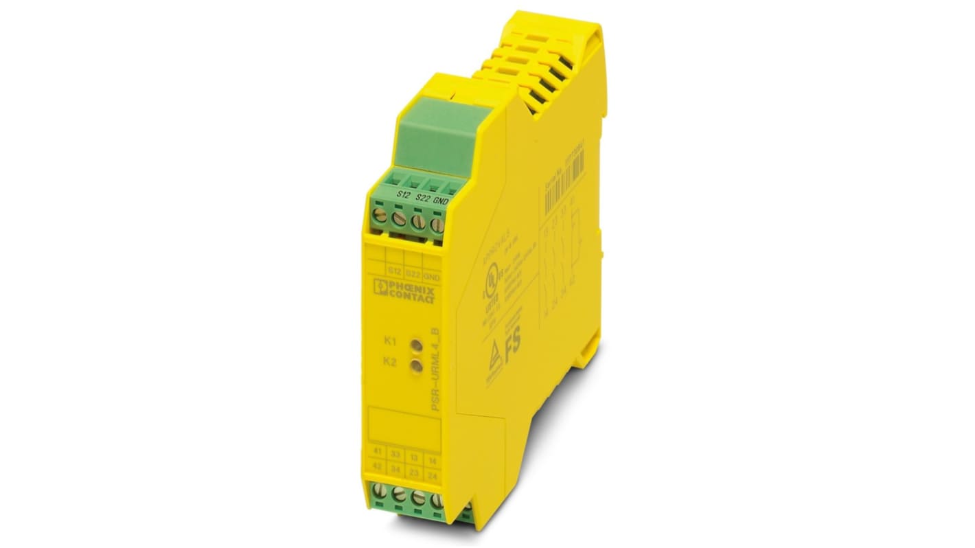 Phoenix Contact PSR-SPP-24DC/URML4/3X1/1X2/B Series Input/Output Module, 24 V