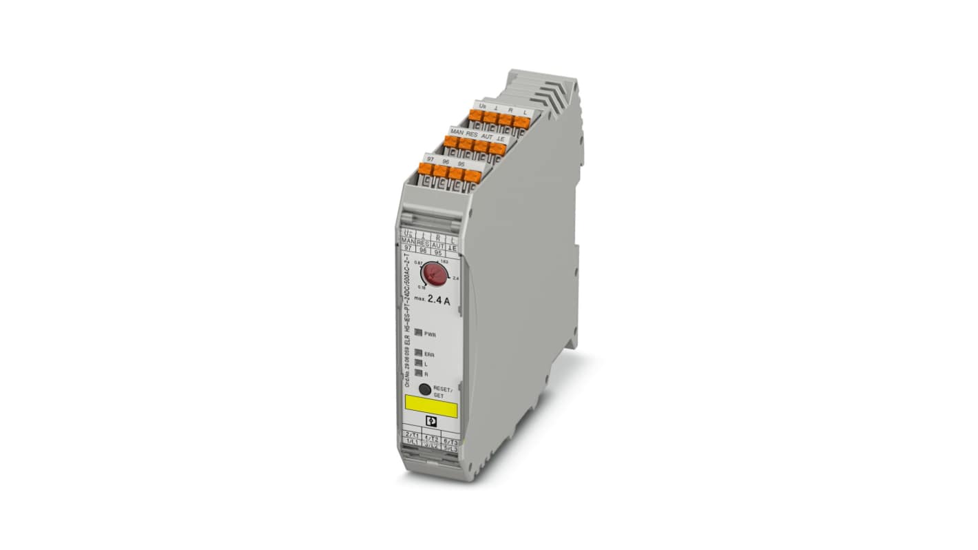 Phoenix Contact 可逆启动器, 3相, 24 V, 2.4 A, IP20