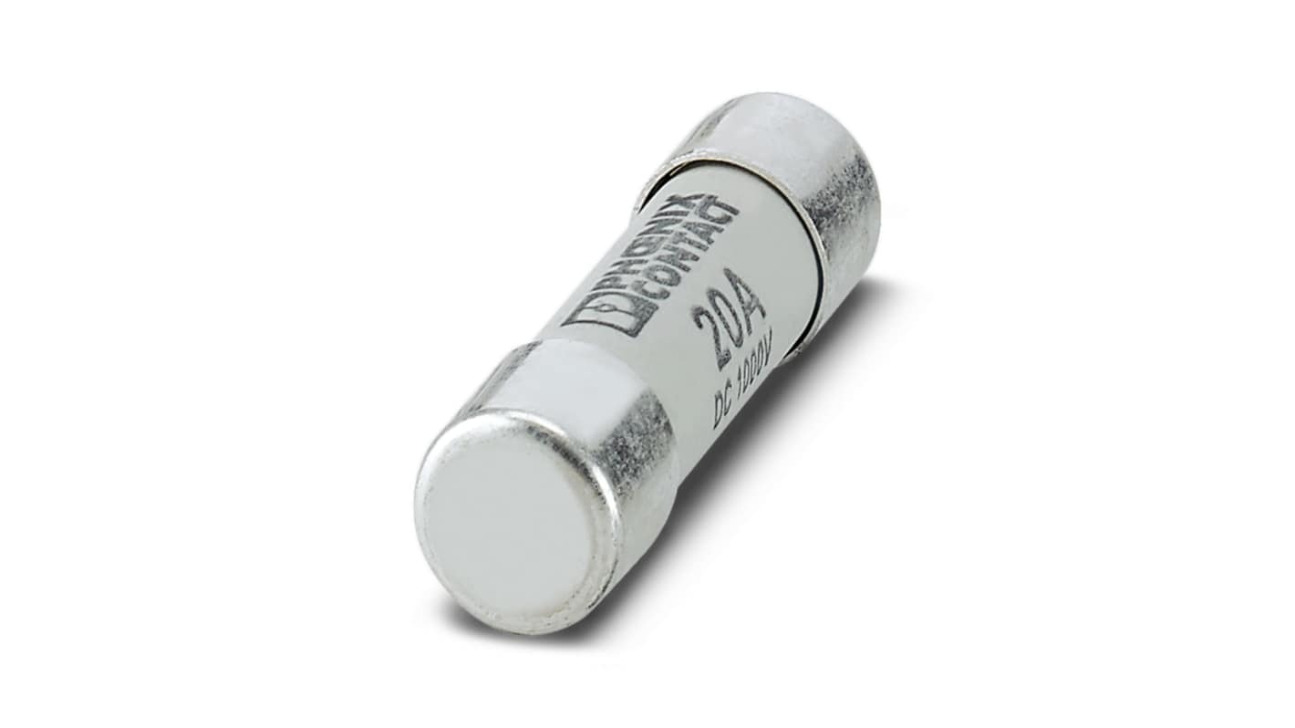 Phoenix Contact 20A Cartridge Fuse, 10 x 38mm