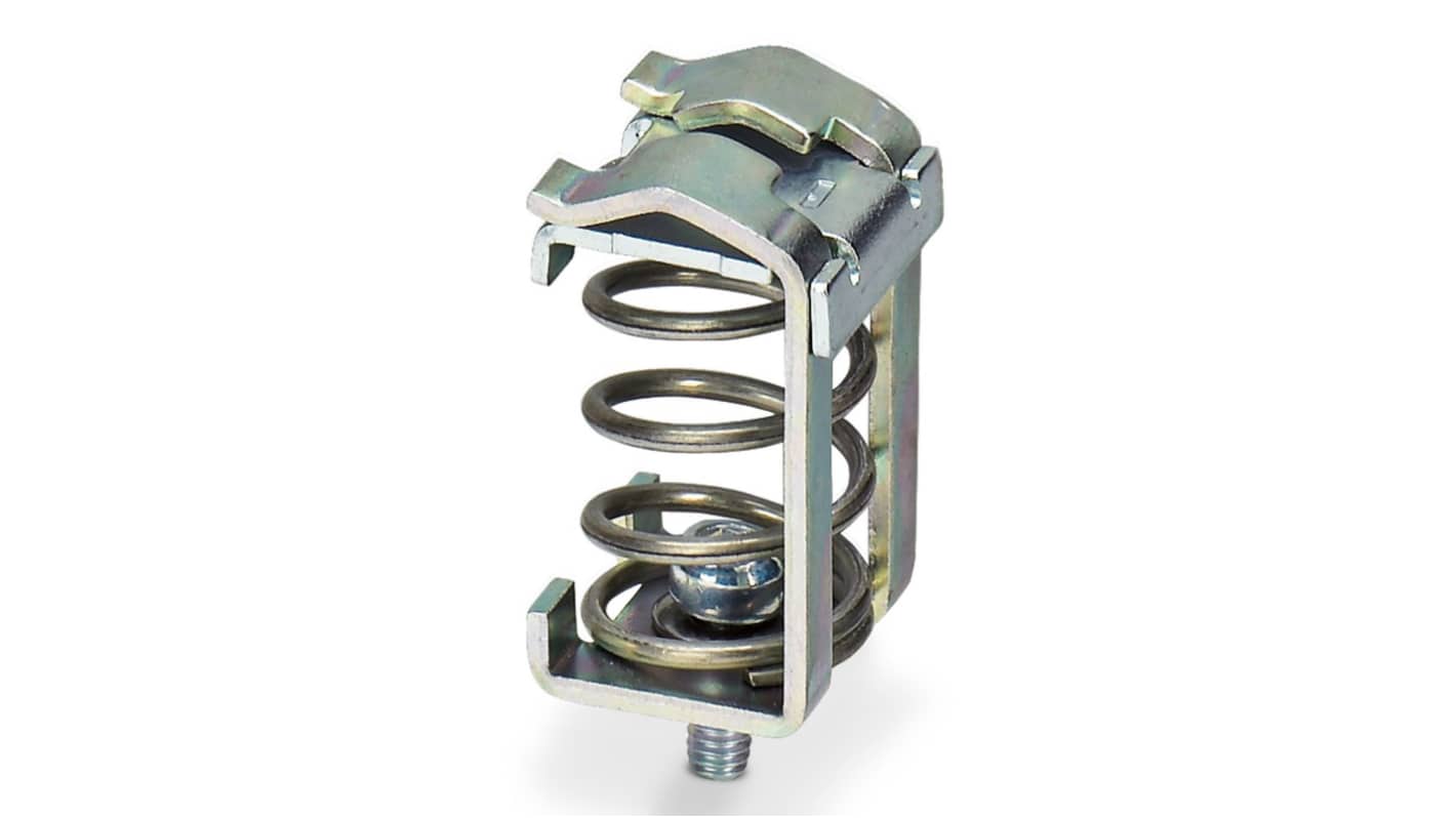 Phoenix Contact, SKS 20-D Shield Connection Clamp for use with Conductive Mounting Plates