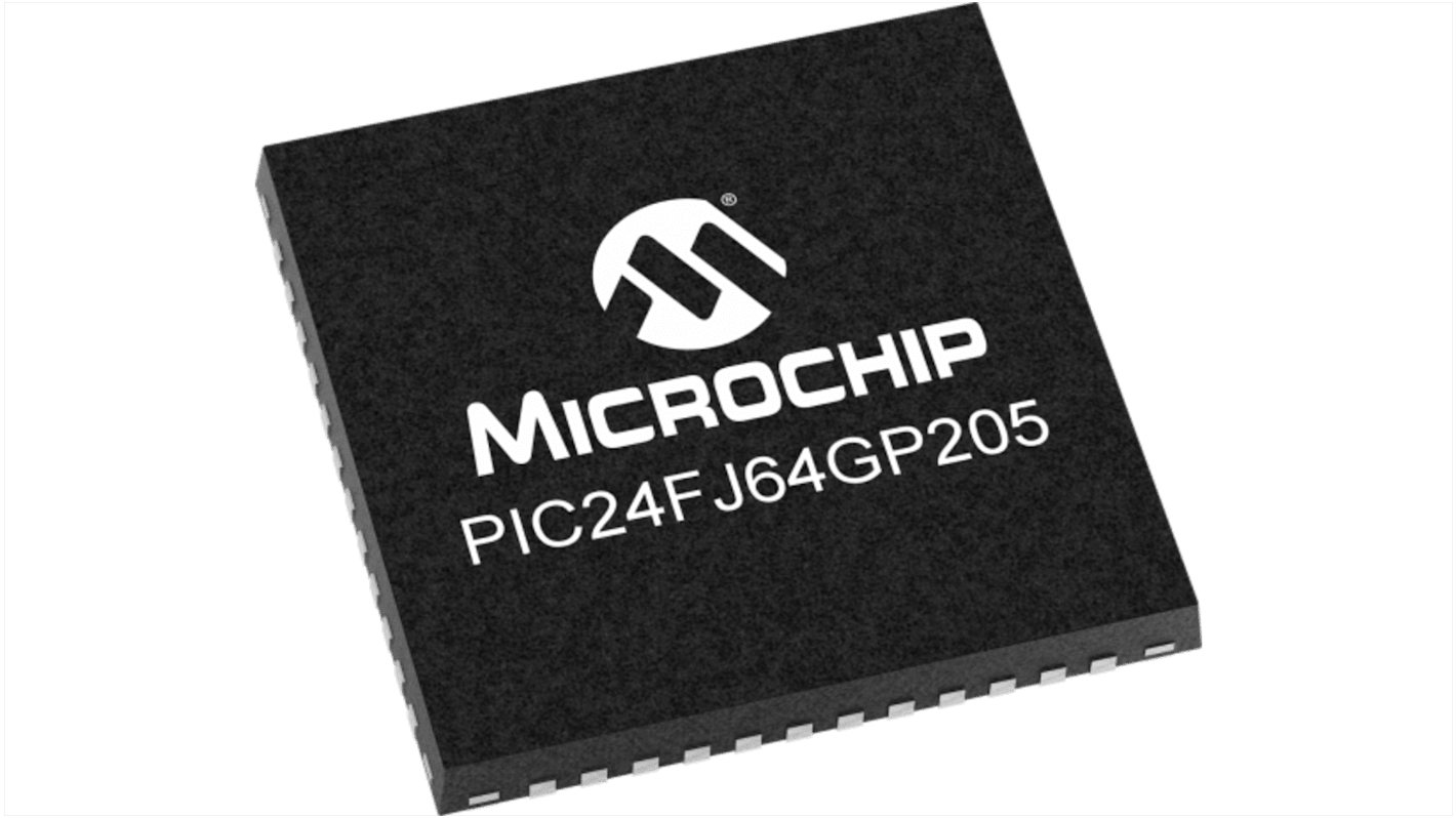 Microchip PIC单片机, PIC内核, 48针, UQFN, 最大32MHz, 64 kB 闪存