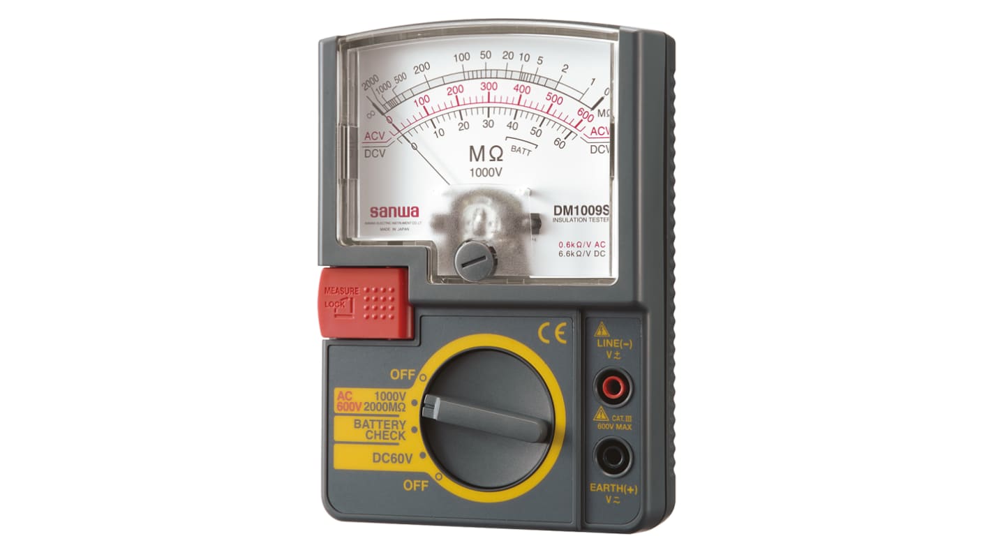DM1009S | 三和電気計器 絶縁抵抗計 | RS