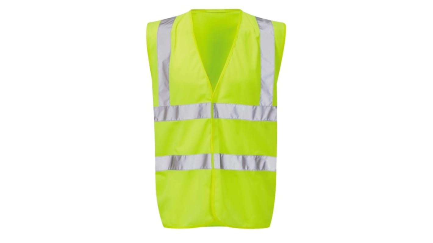 Gilet alta visibilità Colore giallo Orbit International, XL, , chiusura con Velcro