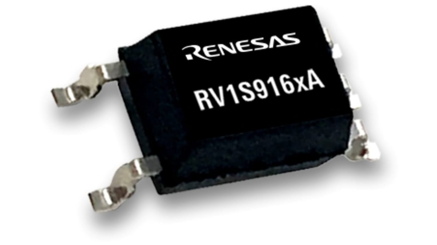 Renesas, RV1S9161ACCSP-100C#SC0 Transistor Output Optocoupler, Surface Mount, 5-Pin SO