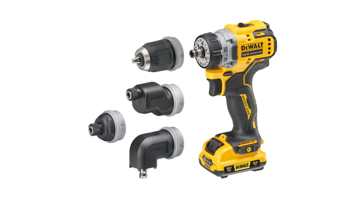 Perceuse visseuse Sans fil DeWALT XR 12V 3Ah Li-Ion Type C - Prise européenne