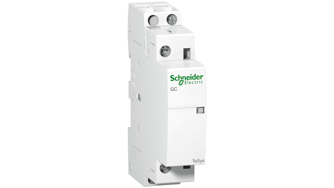 Schneider Electric TeSys GC GC16 Contactor, 230 V ac Coil, 1-Pole, 16 A, 1NO, 500 V ac