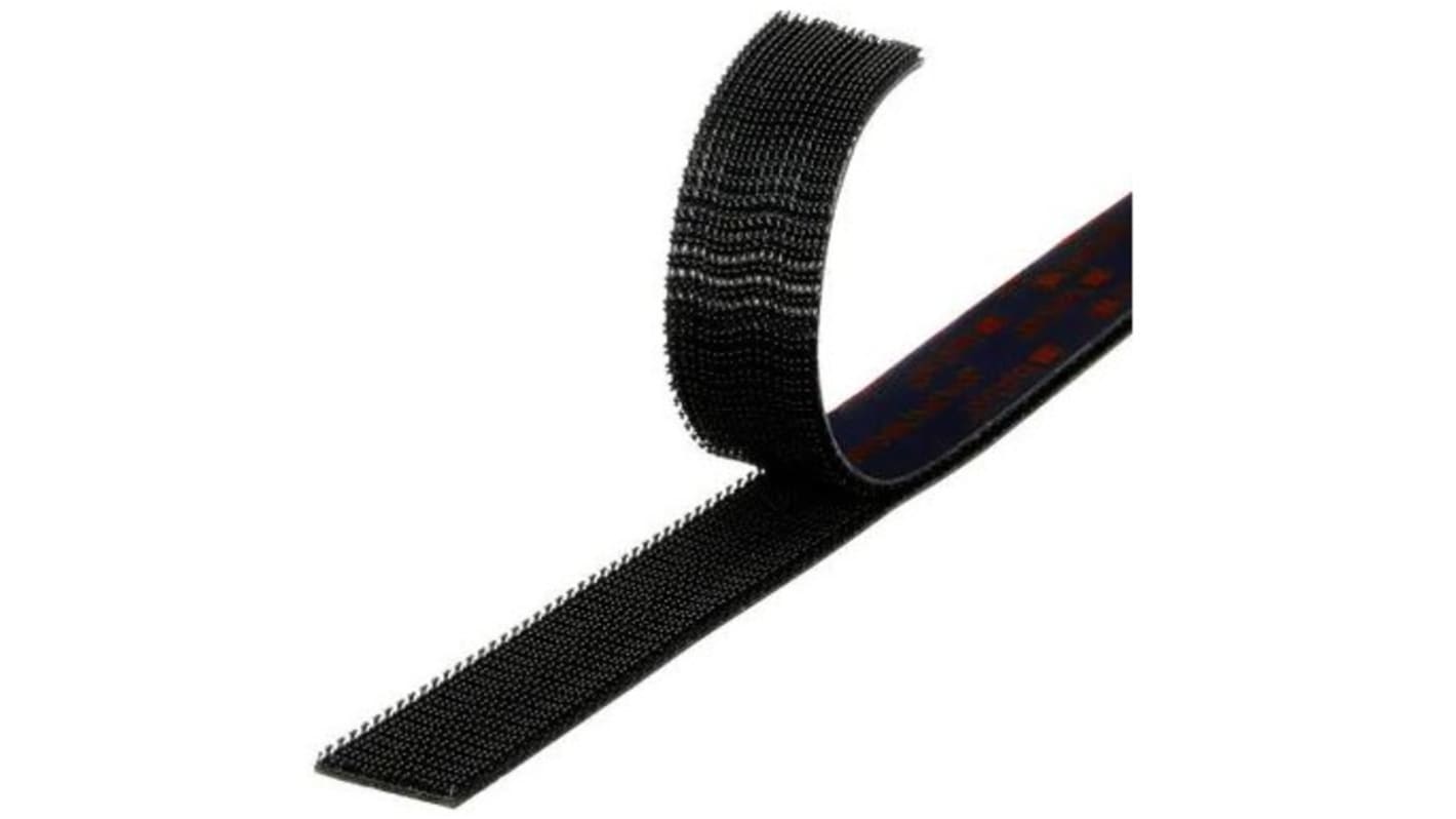 Sistema di fissaggio richiudibile 3M SJ3550CF, 25.4mm x 45.7m, Nero
