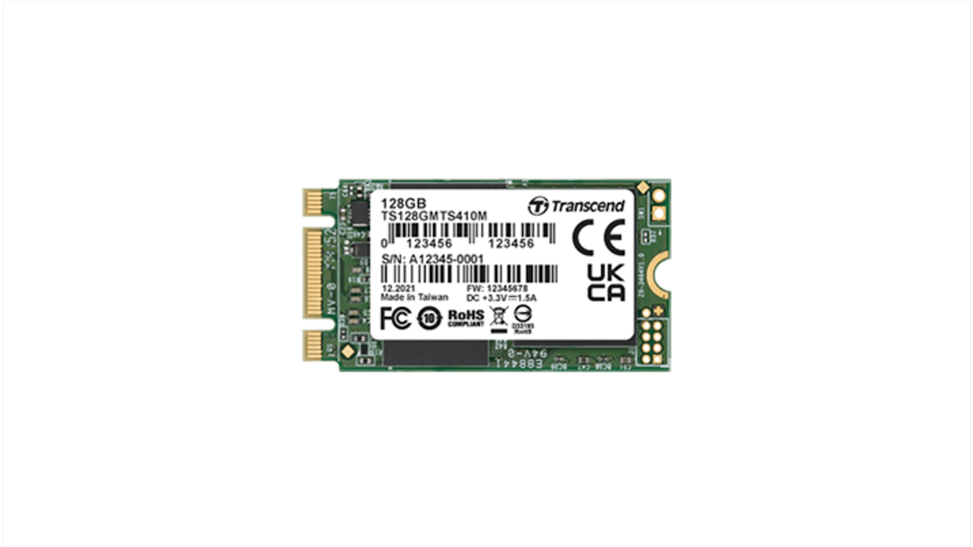 Transcend MTS410M M.2 16 GB Internal SSD Drive