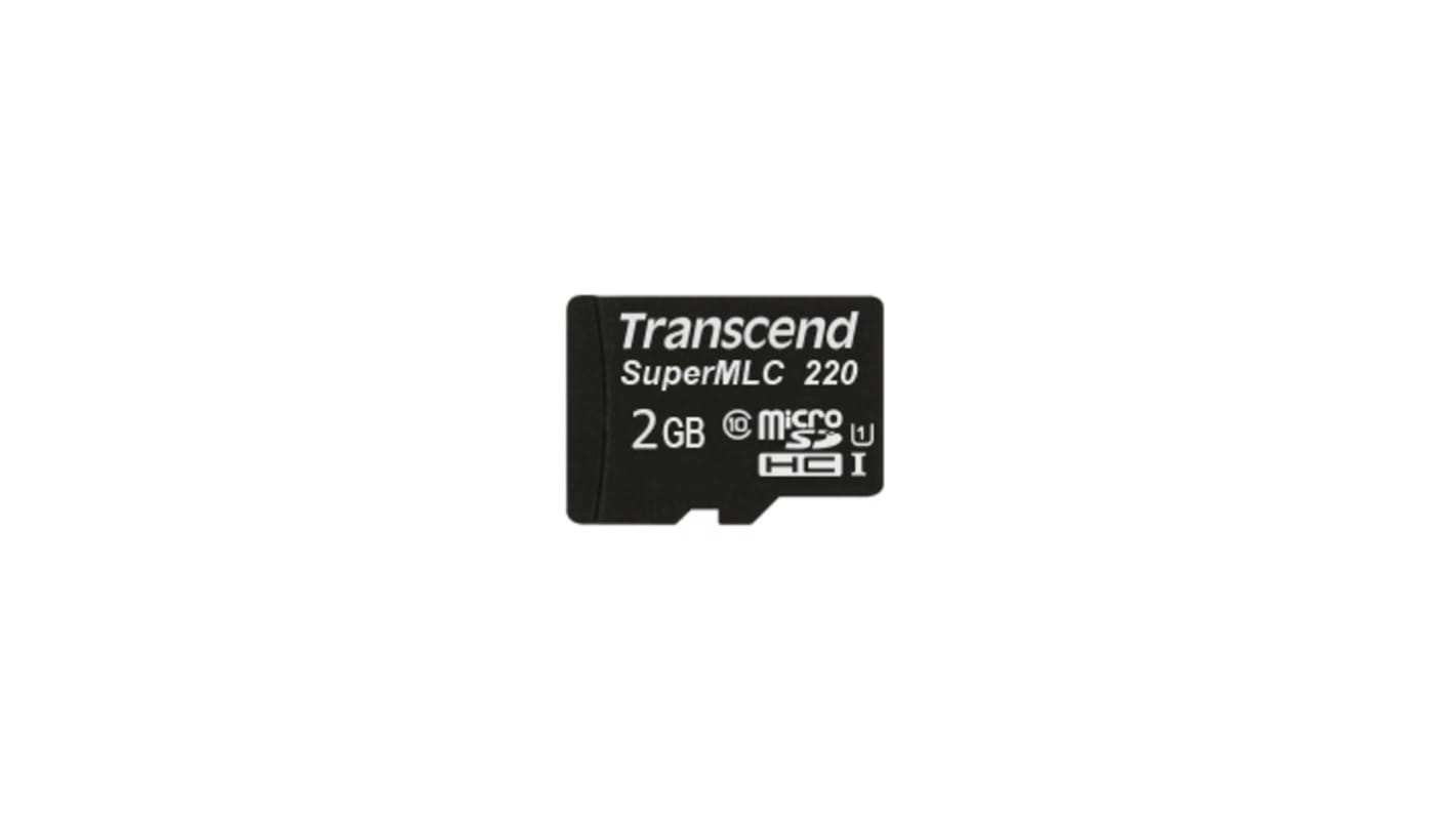 Transcend 2 GB Industrial MicroSDHC Micro SD Card