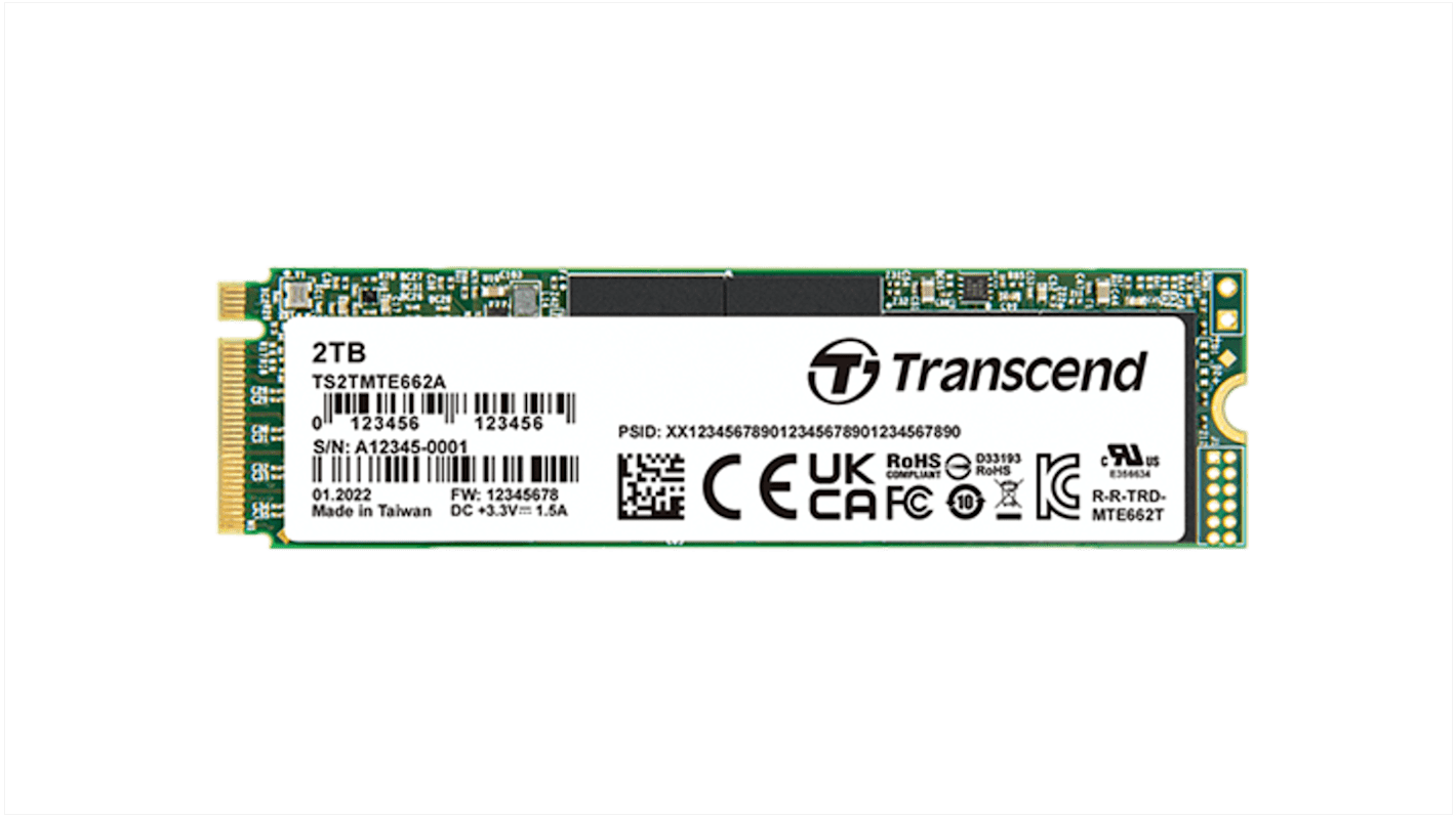 Transcend MTE662A M.2 512 GB Internal SSD Drive