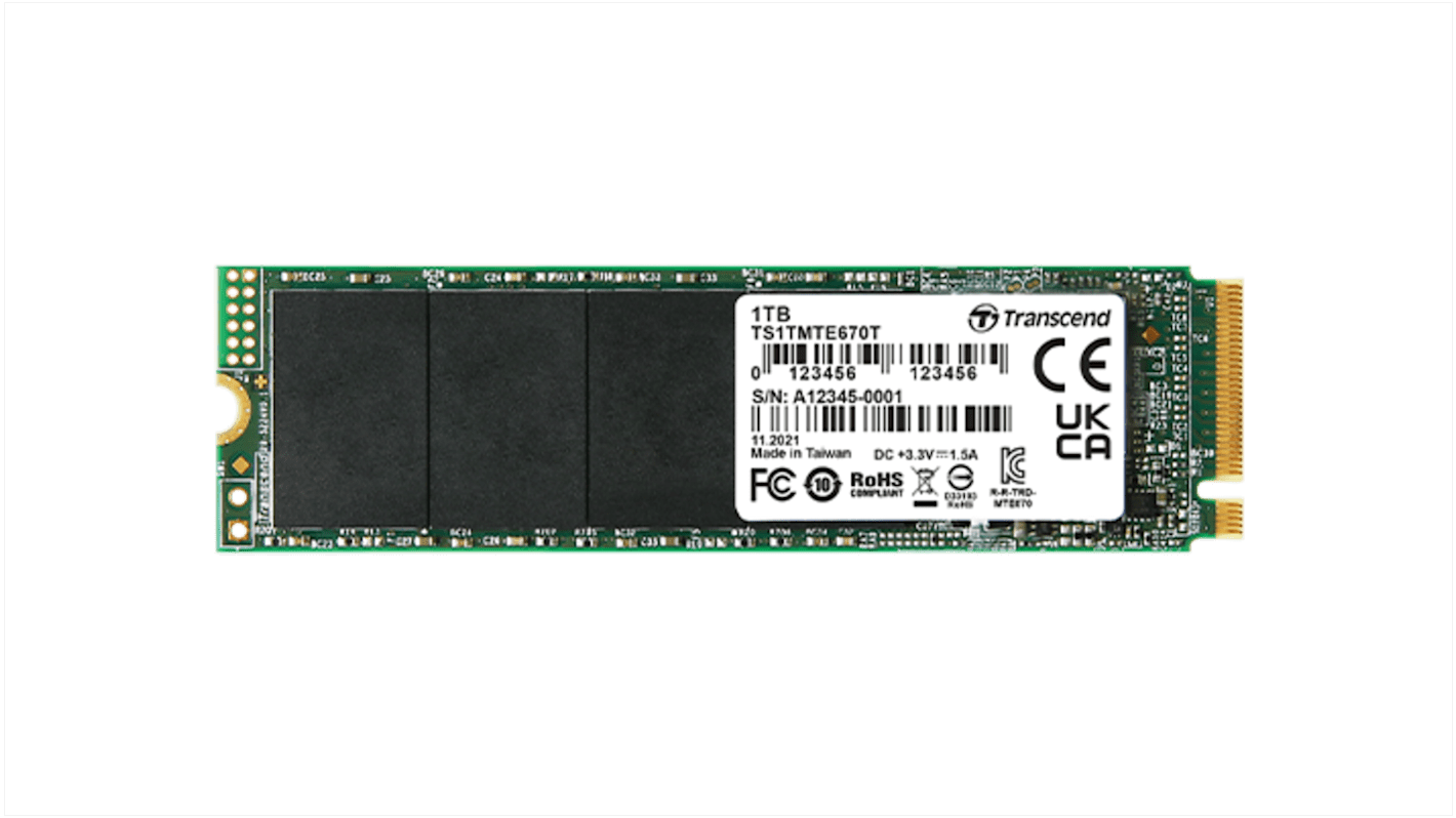 Transcend MTE670T M.2 512 GB Internal SSD Drive