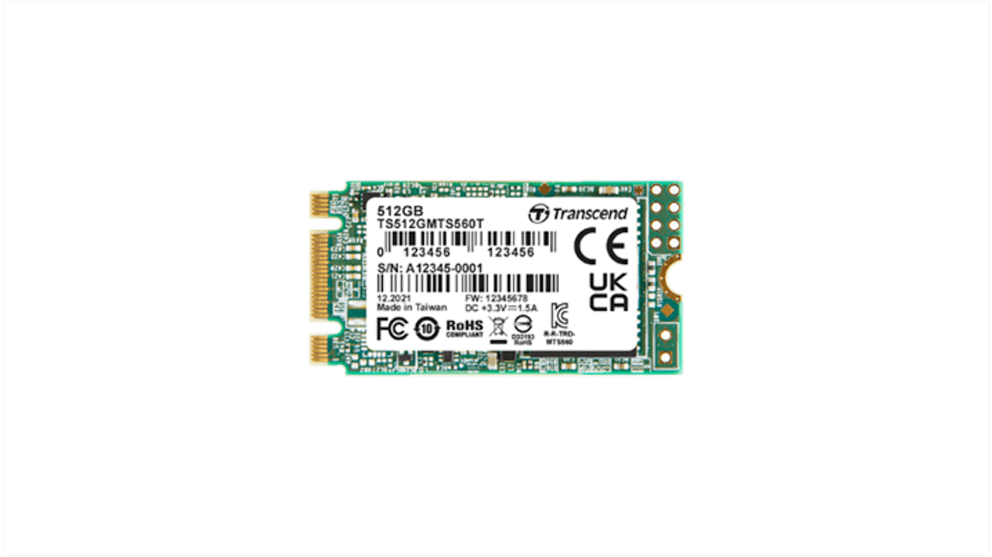 Micro SD Transcend Interno 512 GB SATA III